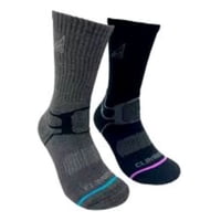 Metalfer - Calcetines 2 Set Térmicos Para El Confort Invernal Damas Negro-Gris Standard