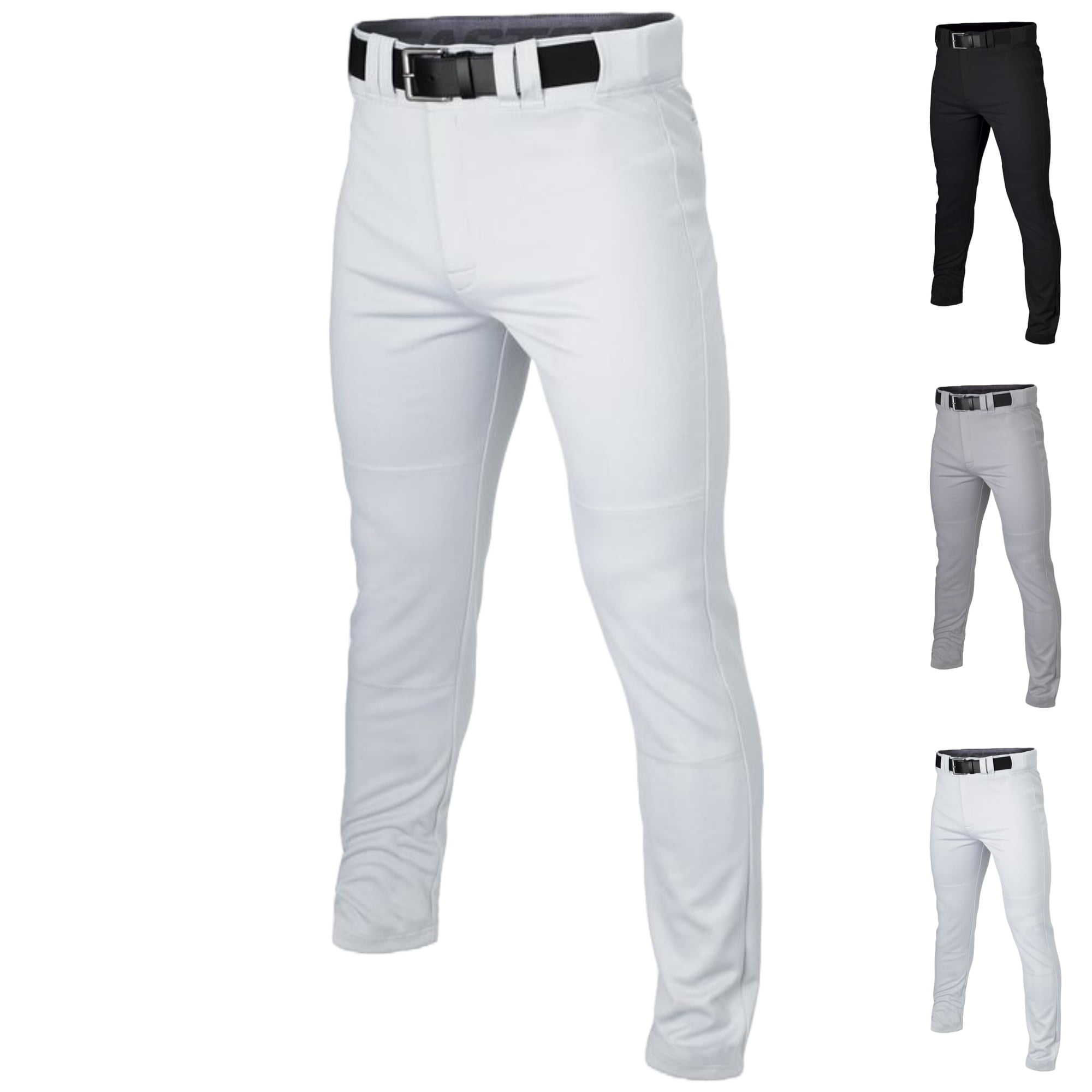 Pantalones De Béisbol Easton Rival+ De Poliéster Blanco Para Adultos, Talla Xl