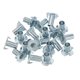 thumbnail image 1 of Uxcell Tuercas en T, Acero Galvanizado de 4 Puntas para Muebles de Madera M8x20 mm, 1 of 7