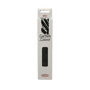 Caja 12 Barras Carboncillo Sauce. Artel Negro