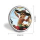thumbnail image 2 of El gato con botas-Theme Round Button Badge: Premium Metal Construction, Ideal for High-End Events 2.8 cm, 2 of 6