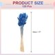 thumbnail image 2 of Uxcell 120 piezas de flores secas de colas de conejo natural 17" Mini Pampas Grass Lagurus Ovatus Ramo para Decoración Floral de Boda, Azul Marino, 2 of 6