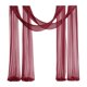 thumbnail image 3 of Corredor De Mesa De Draping De Arco De Boda Reutilizable Para La Fiesta Con El Tema Del Fondo De La Fiesta De La Fiesta Burdeos, 3 of 5