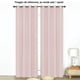 thumbnail image 2 of Cortina Black Out con Anillas 140x220 cm Rosa, 2 of 6