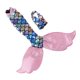 thumbnail image 1 of Mu?eca Vestido De Cola De Sirena Y Cuello En V Halter Top Para Mu?eca Rosa, 1 of 5