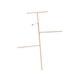 thumbnail image 1 of Percha para pollos con toma de tierra metálica, ideal para ejercicios, perchas resistentes para pollos, accesorios para gallineros para varias aves, a, 1 of 5