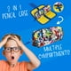 thumbnail image 2 of Estuche para lápices Sonic The Hedgehog 2 en 1 para niños con compartimentos, 2 of 3