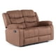thumbnail image 3 of Sofá 2 Cuerpos Reclinable Tradicional Norman Café Claro, 3 of 14