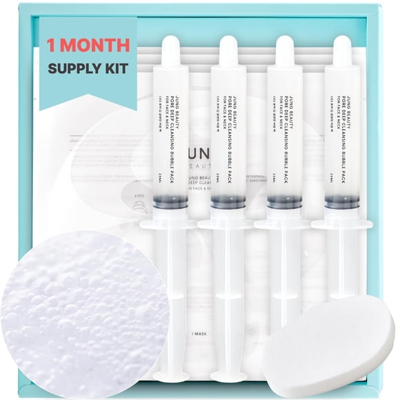 Mascarilla Facial y de Cuello Jung Beauty Carboxy CO2 4 Unidades