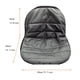 thumbnail image 3 of Cubierta del asiento de la cortadora de césped para montar Cubierta del asiento del tractor, compatible con artesano, cadete, Cubierta del asiento se ajusta a los respaldos del asiento del t, 3 of 3