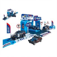 Dblue - Set Bloques Armables Estación De Policía 29 Pzas Dbg1700