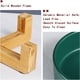 thumbnail image 5 of Cuencos para mascotas, juego de cuencos de cerámica para perros y gatos con soporte de madera para comida y agua, cuencos antideslizantes y bonitos para mascotas., 5 of 7