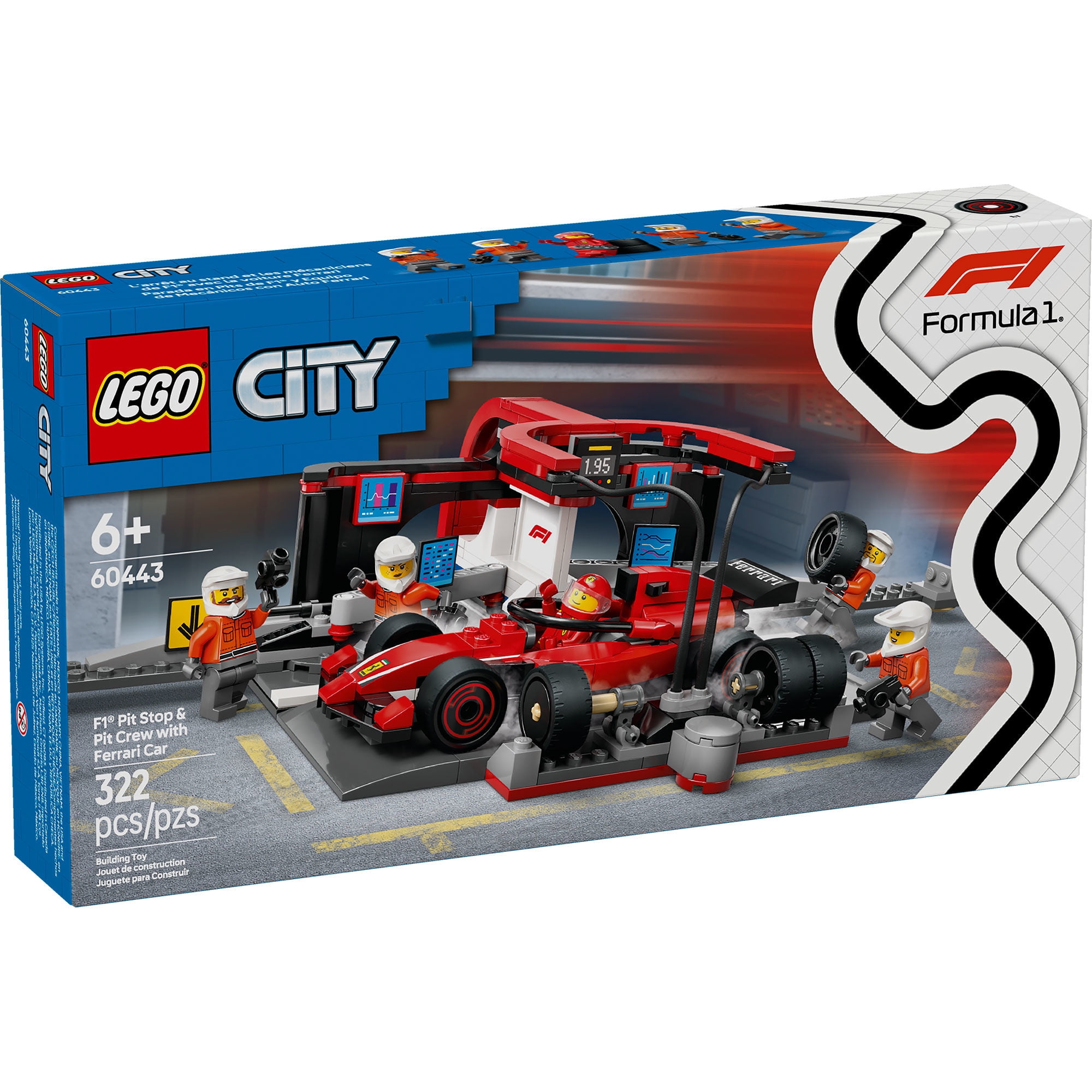 Bloques De Construcción Lego Parada En Pits De F1