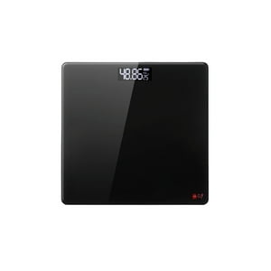 Dblue - Pesa Digital Baño Vidrio Templado Capacidad 180Kg Negro - Ps