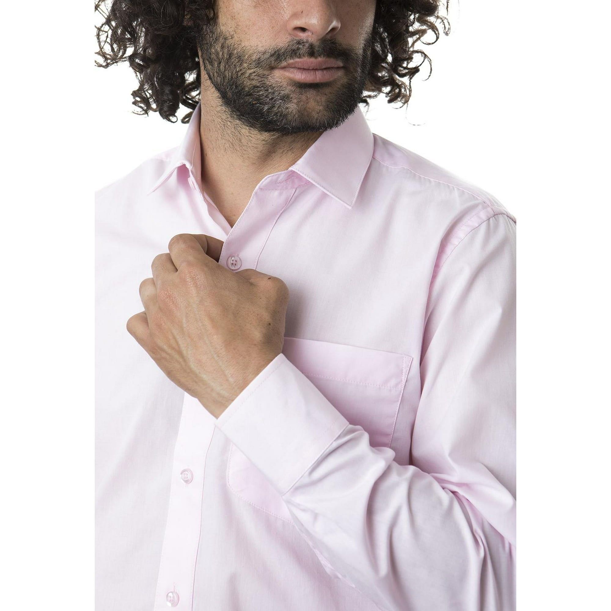 Jayson - Camisa Trevira Ml Comfort Rosa 39