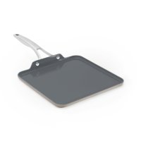 Plancha Calphalon Premier De Cerámica Antiadherente, 11 Pulgadas, Cuadrada, Gris