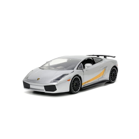 Auto de colección de metal fundido Jada Toys Hyper-Spec 1:24 Lamborghini Gallardo