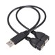 thumbnail image 5 of Adaptador USB Adaptermvp divisor Y de 2 puertos, 40 cm, paquete de 2, 5 of 6