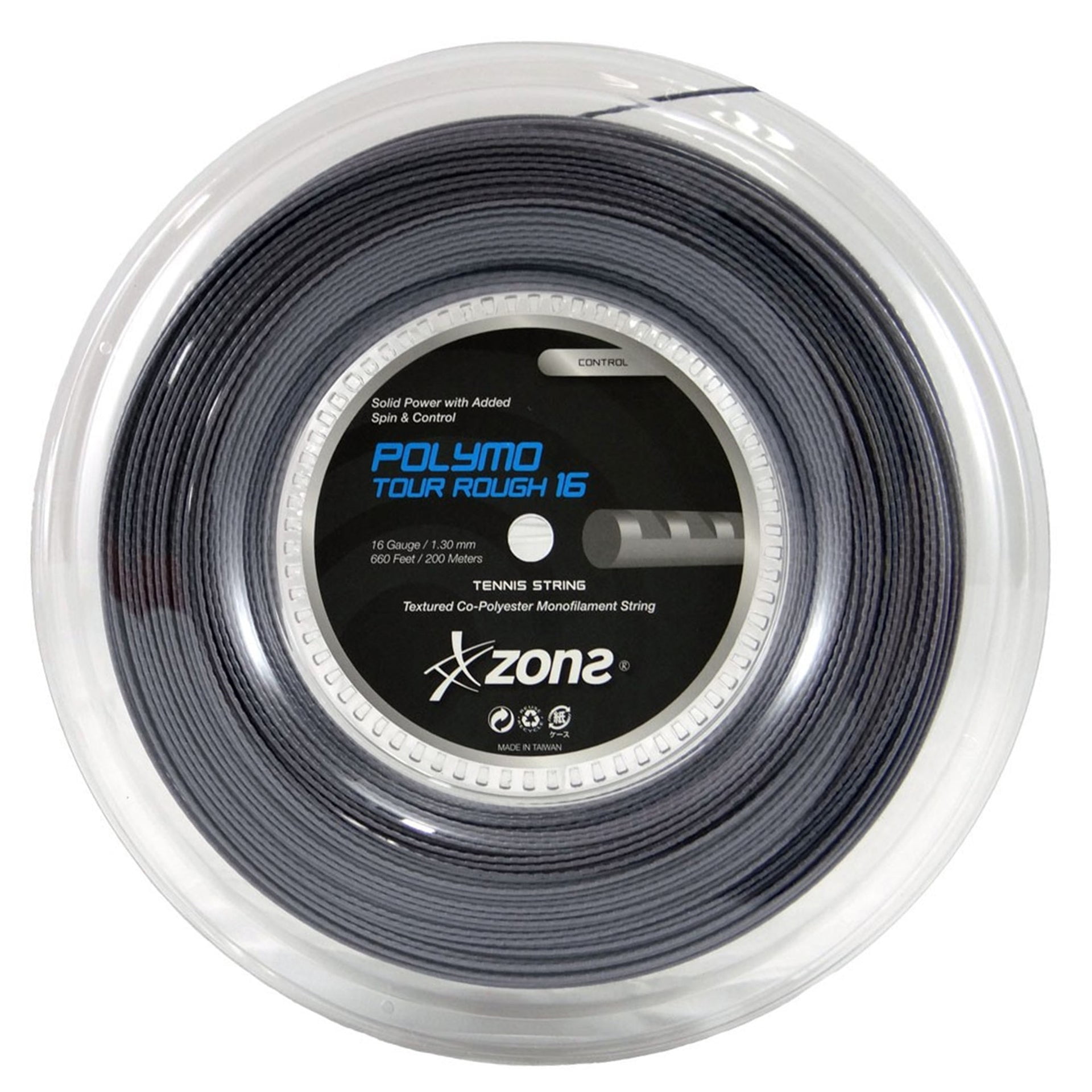 Rollo Cuerda Tenis Zons Polymo Tour Rough 1.25