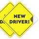 thumbnail image 1 of Cartel adhesivo para Car Assured Signs New Driver, paquete de 2, 1 of 7