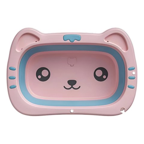 Genérico - Bañera Retráctil Bebés Hidromasaje Plegable Infantil Jhn