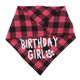 thumbnail image 5 of Unique Bargains Pañuelo de Cumpleaños para Perros Pañuelo Lindo de Cumpleaños-Chica para Perros Pequeños Medianos Grandes Pañuelos para Perros para Atuendo de Fiesta de Cumpleaños Grande Rojo Rosado, 5 of 7