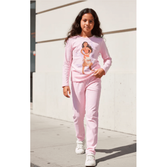 Pijama Moana color Rosa Talla 8 Disney