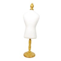 Ioensy - Maniquí Con Forma De Vestido De Perro Para Vestido De Costura En Miniatura, Ropa De Muñeca, Color Madera