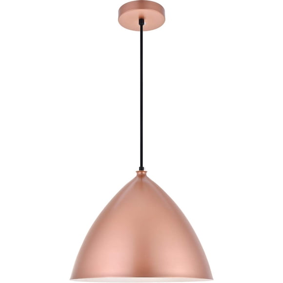 Lámpara Colgante Living District Kenneth Oro Miel 34 cm