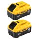 thumbnail image 1 of Batería DEWALT 20 V MAX* XR 8.0 Ah, paquete de 2 (DCB208-2), 1 of 8