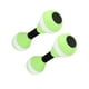 thumbnail image 3 of Pesas acuáticas Agua Acuático Fitness Barbells Deportes acuáticos Herramienta de fitness Portátil Ligero Agua Ejercicio aeróbico para entrenamientos verde y blanco, 3 of 5