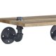 thumbnail image 5 of Estante Acme Brantley de madera de roble con marco de tubo de metal, 5 of 5