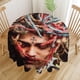 thumbnail image 2 of Lil Pump Mantel Redondo con Estampado Icónico de Temática, Se Adapta a la Mayoría de Mesas, Fácil de Cuidar, Regalo Perfecto para Aficionados, Amigos y Familia.152cm, 2 of 5