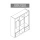 thumbnail image 5 of Clóset 6 Puertas 4 Cajones Primacy Blanco, 5 of 5