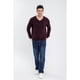 thumbnail image 4 of Sweater Frisado Hombre Cuello V Excelente Calidad Tela Chenille 01, 4 of 4