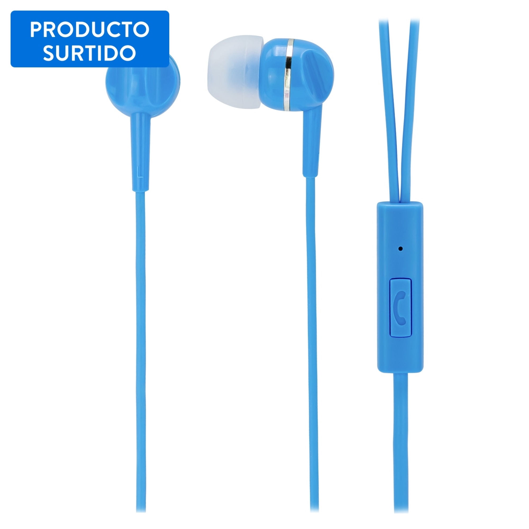 Motorola - Audífonos In Ear 79Mote105A Con Cable Azul