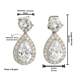 thumbnail image 2 of Aros largos sin perforacion Isabella elegantes zirconias, 2 of 3