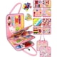 thumbnail image 1 of Libro de Actividades 8 en 1: Juguete de Viaje para Niños rosa, 1 of 6