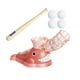thumbnail image 3 of Máquina de lanzamiento para niños, juego de béisbol, máquina de bateo, juego de béisbol semiautomático, para exteriores, niños, niñas, niños pequeños 6 pelotas de béisbol, 3 of 5