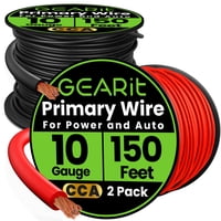 Wire Gearit Calibre 10 (300 Pies En Total) De Aluminio Revestido De Cobre Cca