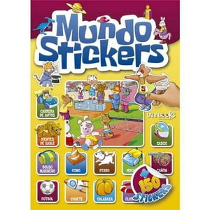 Zig Zag - Libro Mundo Stickers Tapa Amarilla