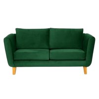Barra Design - Sofá Thomas 170 Felpa Verde