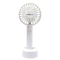 Tecnolab - Mini Ventilador De Mano Recargable 500Mah Blanco - Ps
