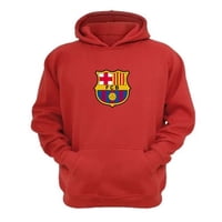Genérico - Polerón Canguro Barcelona Rojo Talla M Unisex