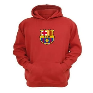 Genérico - Polerón Canguro Barcelona Rojo Talla Xl Unisex