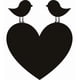 thumbnail image 1 of Decomural Love Birds Heart WS-18294, 1 of 2