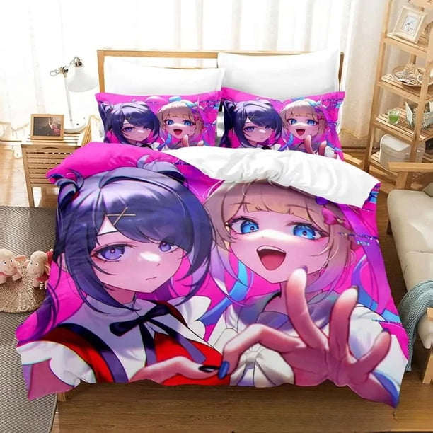 Needy Streamer OverloadBedding Set Boys Girls Duvet Cover Pillowcase Bed boys Adult