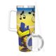 thumbnail image 3 of El Show de Quick Draw McGraw Vaso aislado de acero inoxidable con asa, diseño temático, regalo para familia, amigos y fans; incluye pajita y encaja en el portavasos estándar, 40 oz, 3 of 6