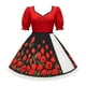 thumbnail image 1 of Vestido Huasa Tradicional Cueca Adulto Niña Juvenil Fiestas Patrias, 1 of 3