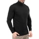 thumbnail image 3 of Jersey de cuello alto Utopia Wear para hombre, corte ajustado, negro, 3 of 6